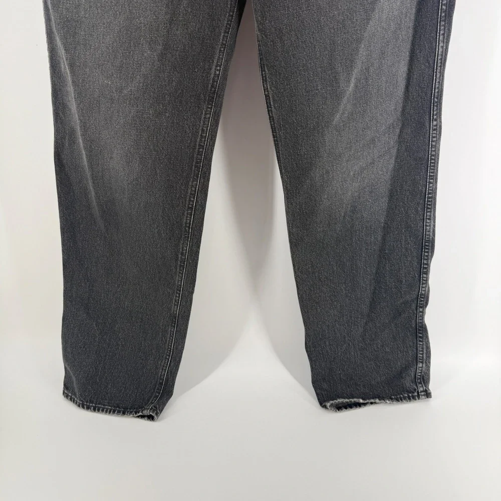 Alex Mill Jeans Mens 32 Washed Black 100% Cotton Made in USA Button Fly‎ Denim